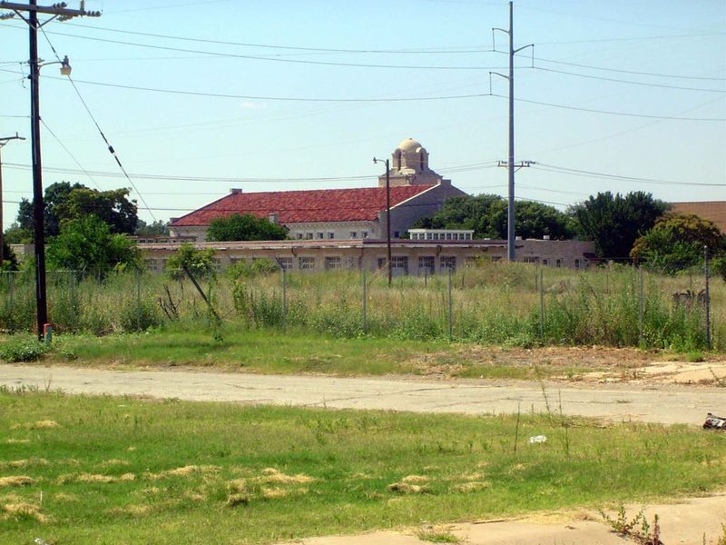 There were no passenger trains by then, and the empty yard was an irresistable lure for highway engineers worried about Interstate 40 which 