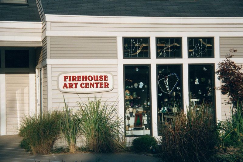 An old fire-station was converted 20 years ago. It's a busy place.
