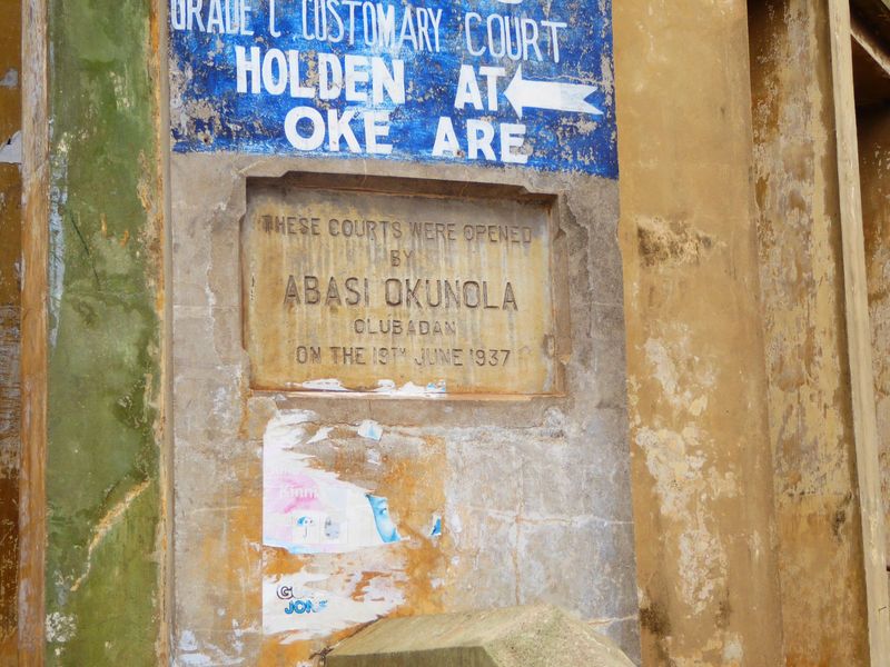 The title of Olubadan translates from the Yoruba as Lord of Ibadan.