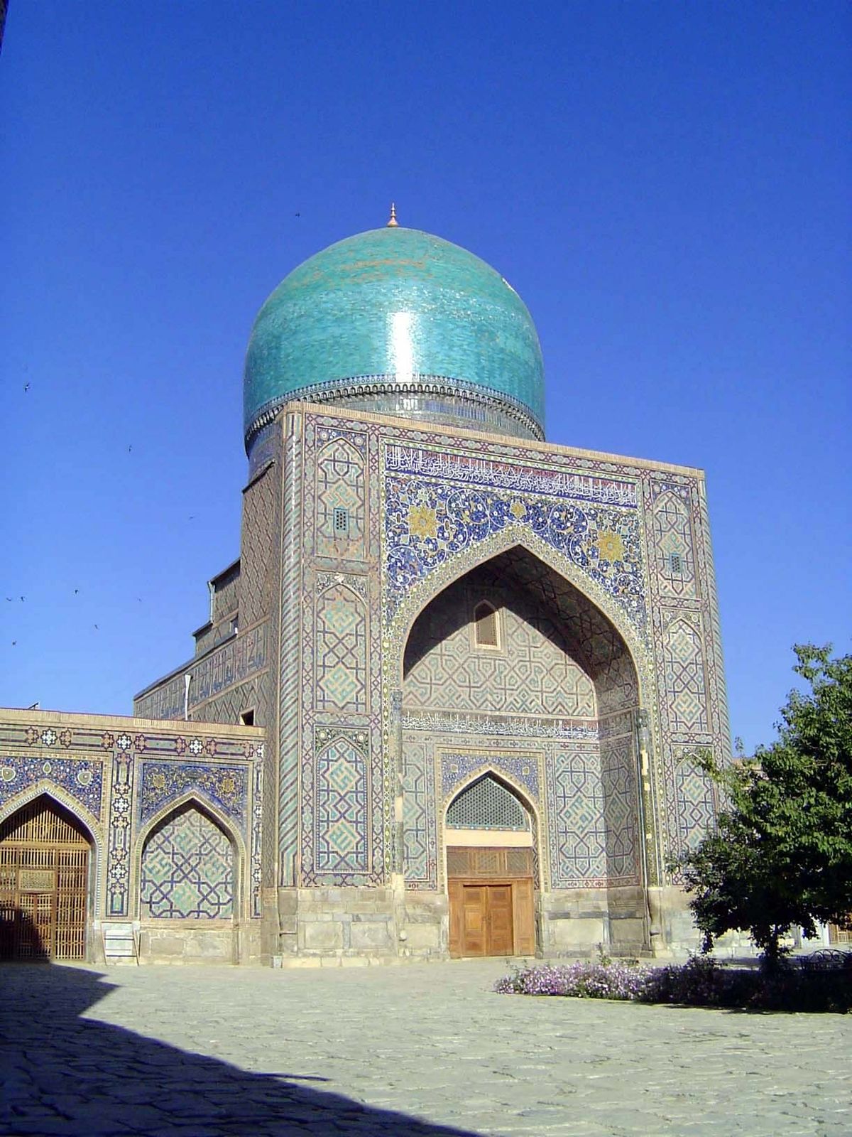 The mosque.