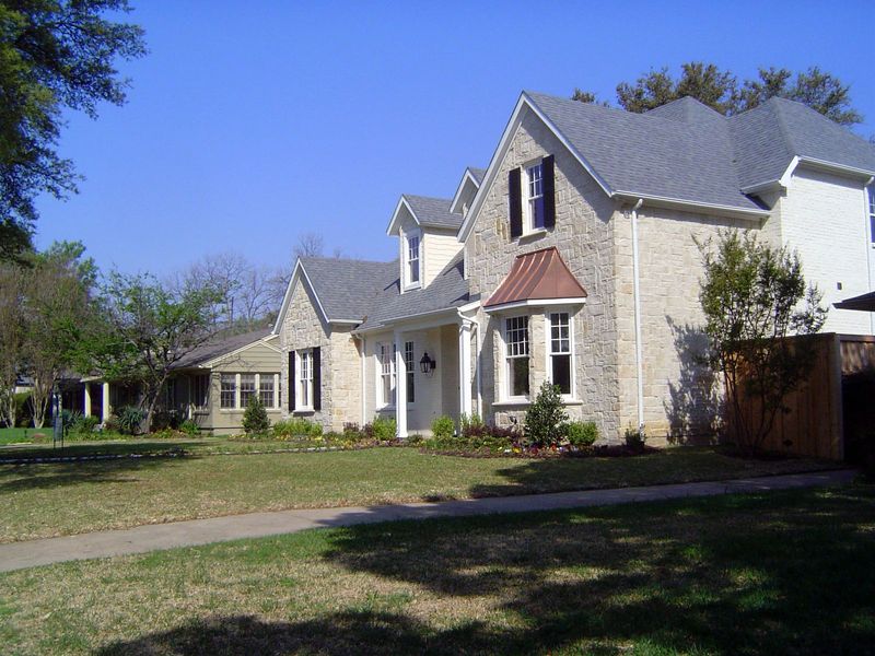 The transformation can be very profitable for someone who sells an older house; for the neighbors who want to stay put it can be humiliating