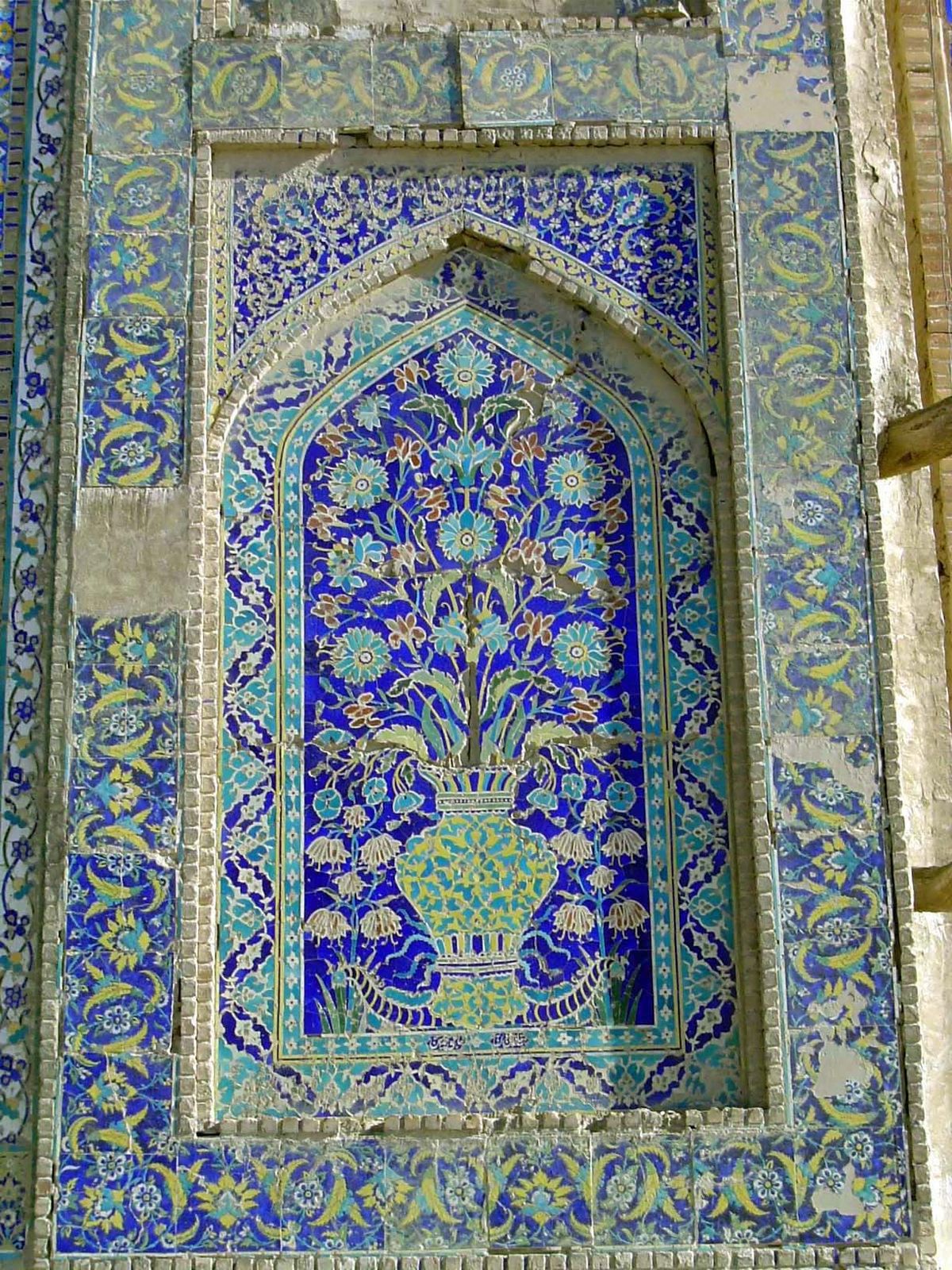 Detail from facade.