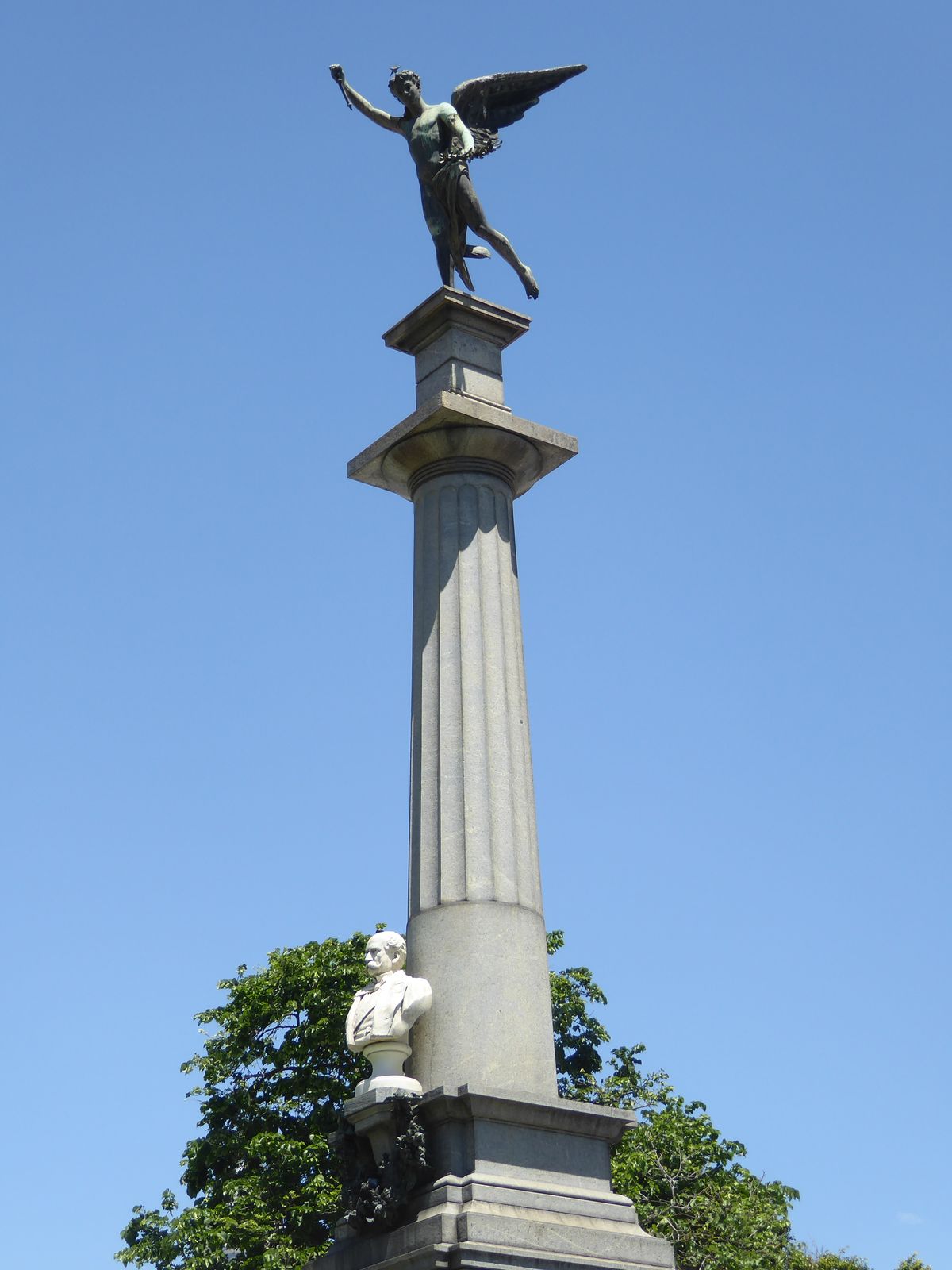 And here, with a clear line of sight to his father, is the politically conservative Torquato Alvear, the city's first intendente, or mayor. 