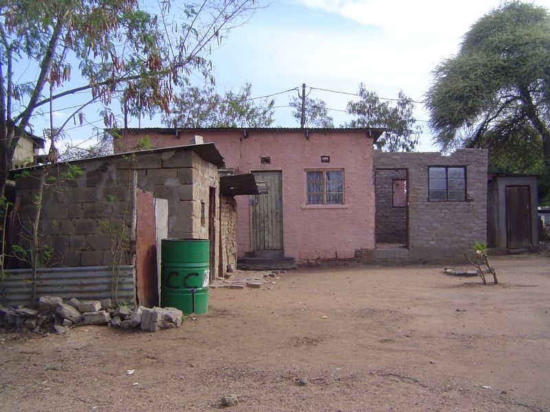 This is as bad as it gets, and it's a lot better than the slums in other African capitals.