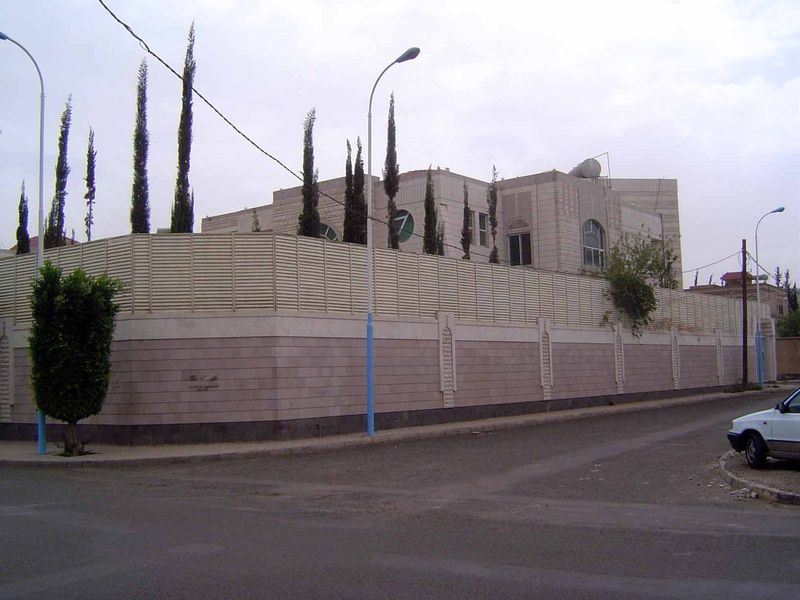 Nearby, the old fortress mentality is alive and well, probably for good reason.