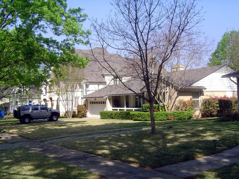 Here's a homeowner who has fought back with respectably expensive wheels.