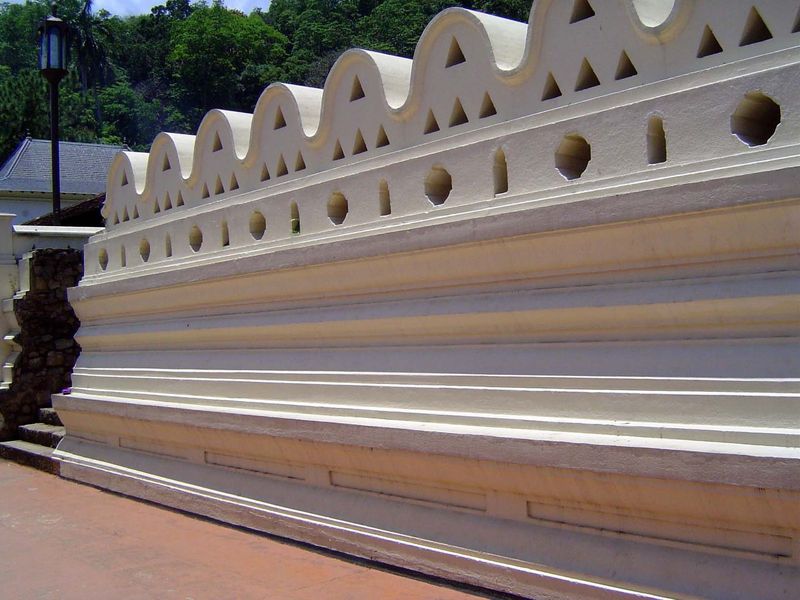 A restored wall.