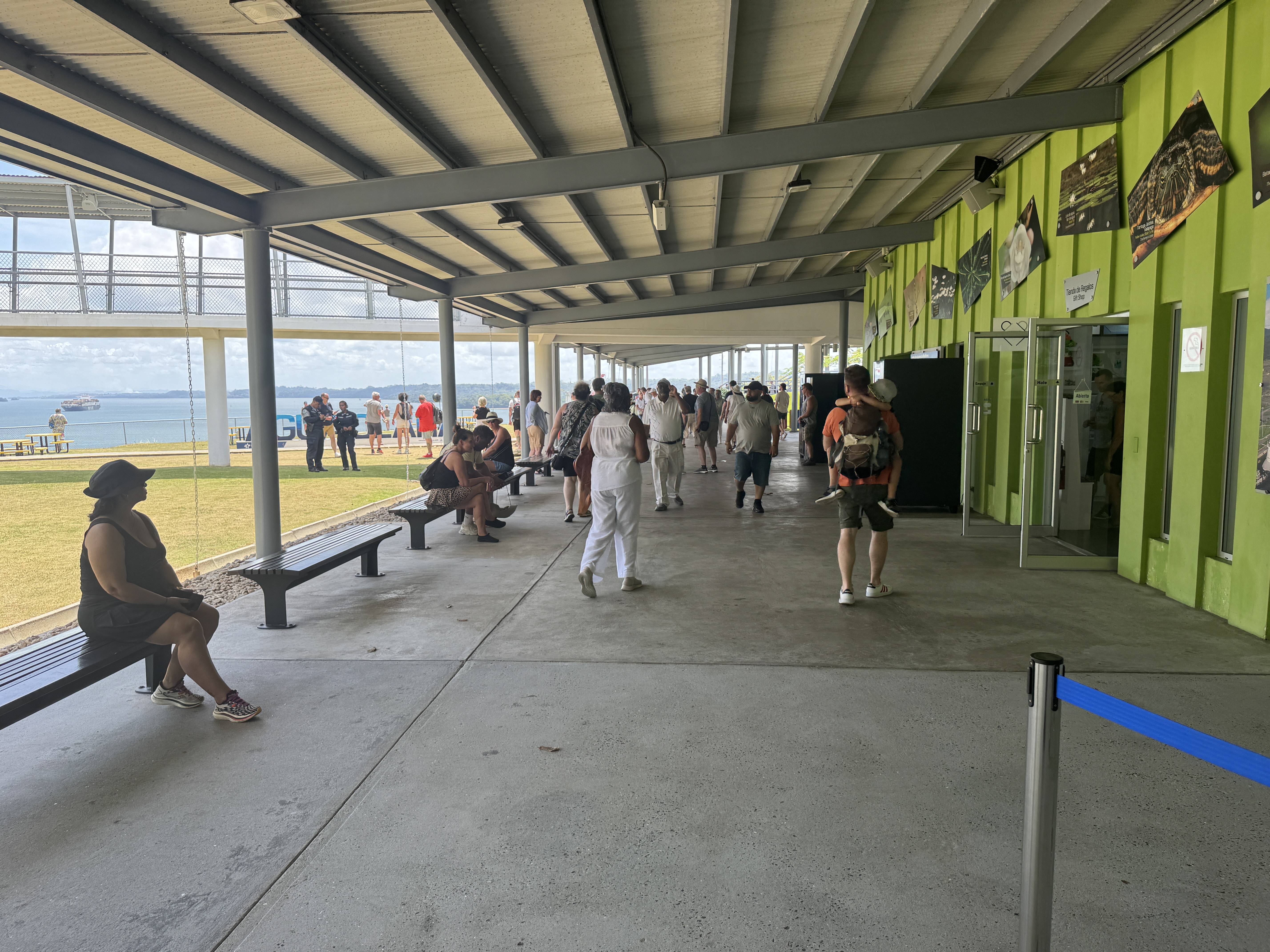 There's a visitor center here, too.  It isn't as crowded as Miraflores and is half the price.  I think there may have been a movie included.