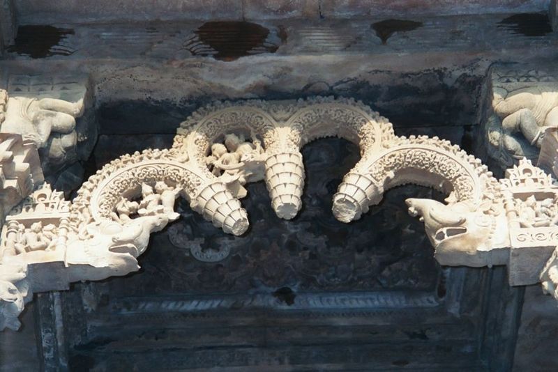 The makara torana at Mahadeva.