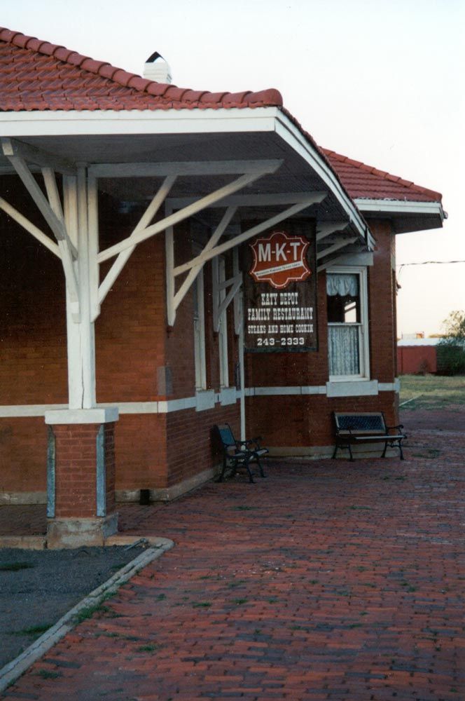 The Katy Station in Elk City. It became a steakhouse, mighty convenient if you were hungry between Amarillo and Oklahoma City. That failed, 