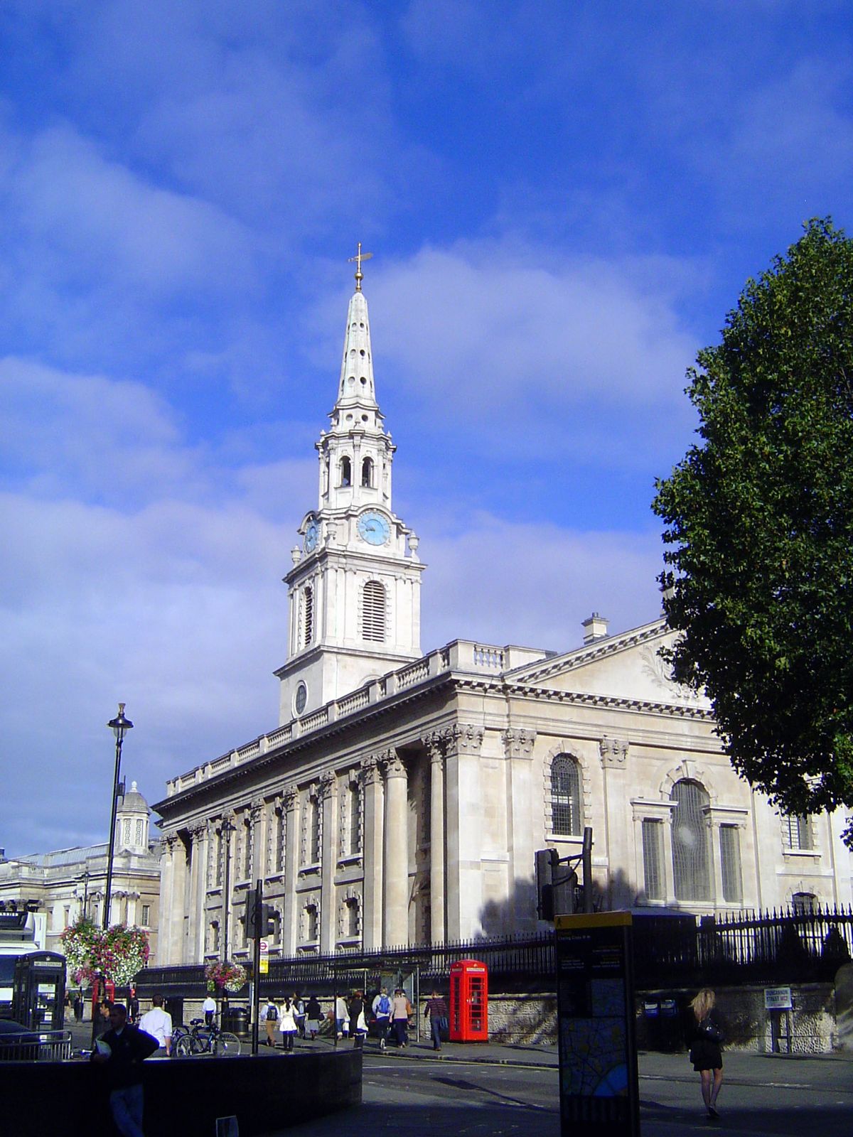 Seen from the east.