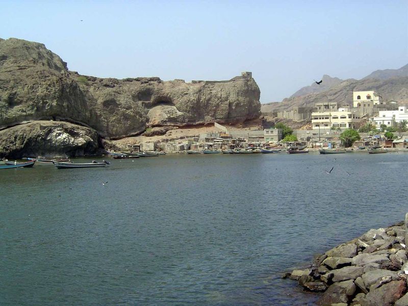 Small-boat harbor.