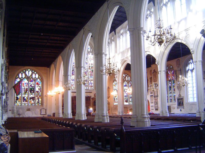Like so many of England's churches, this one, too, was restored by the Victorian hand of George Gilbert Scott.