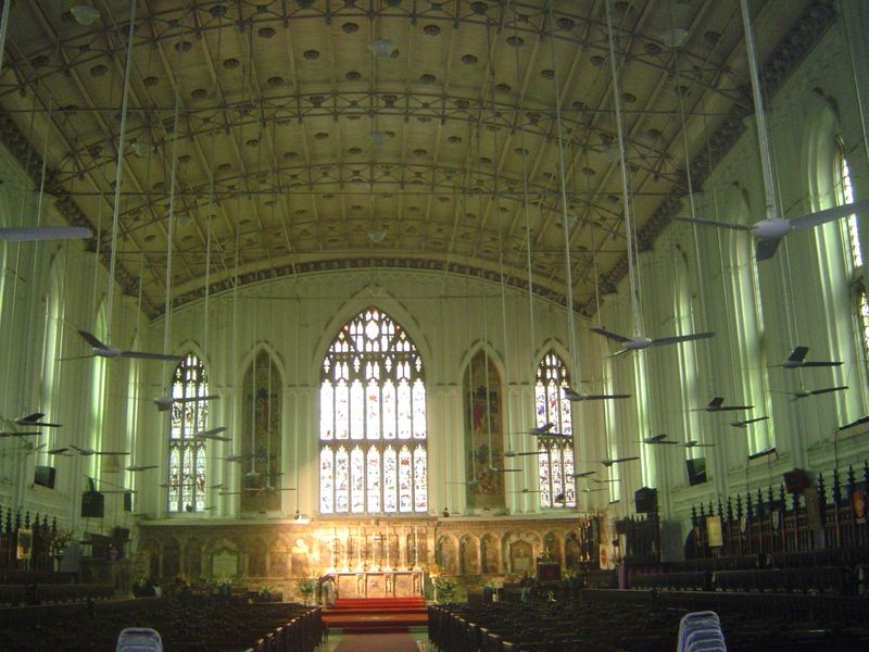 The interior.