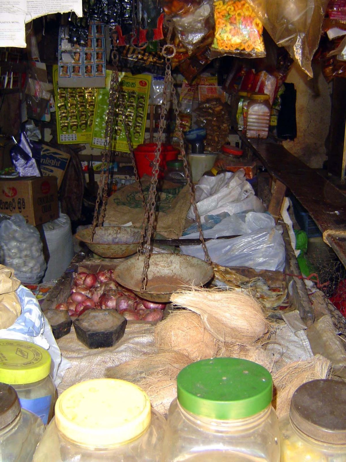 Shop contents.