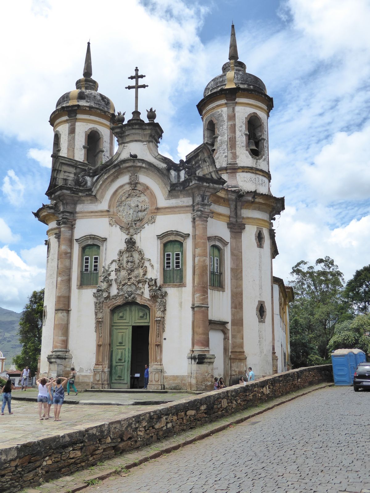 Here's a church built by the Third Order of Franciscans. It's open, grand, and obsessively restrictive on the subject of cameras.
