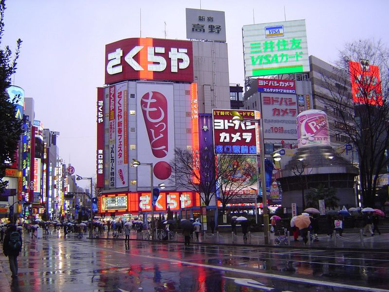 Electric signs are now the Ginza's icons.