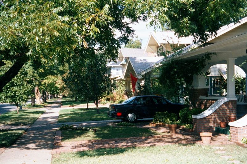 More traditional bungalows.