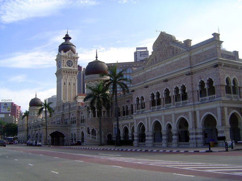 Offices were called for. Here, on the left and fronting the parade ground, is the building called simply New Government Offices. Completed i