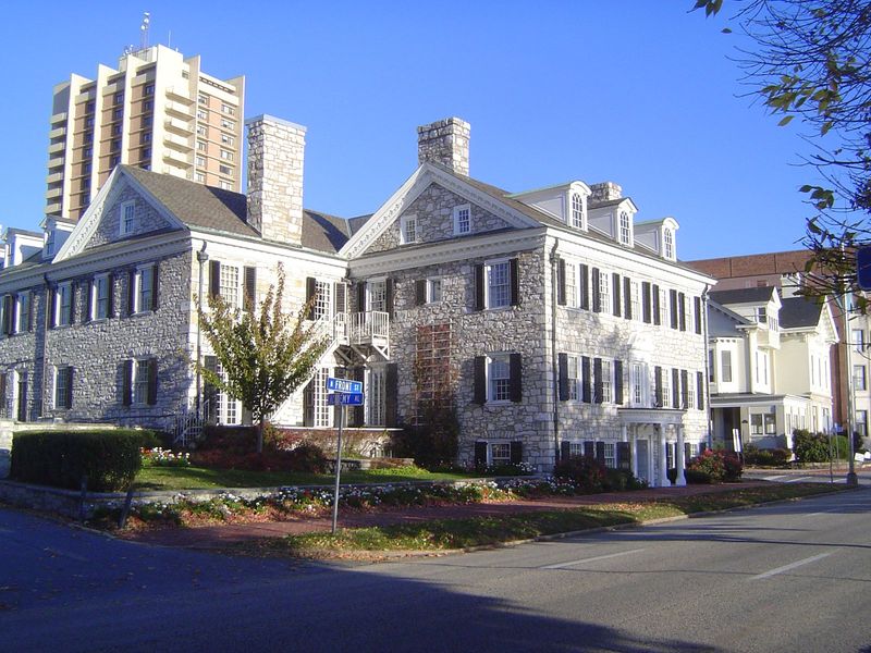 The Maclay Mansion, now the home of the Pennsylvania Bar Association, was built by William Maclay, son-in-law of the founder of Harrisburg, 