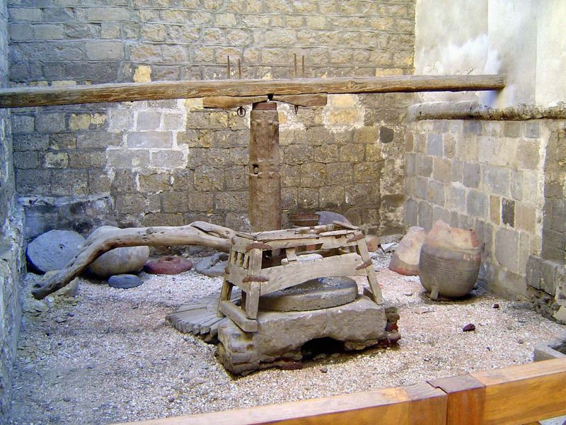 And a grain mill.