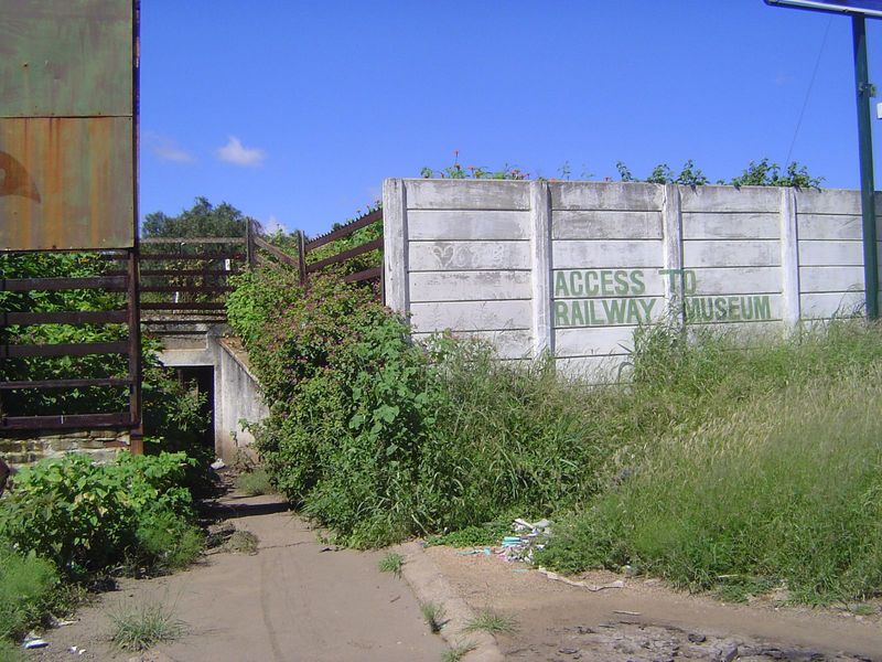 Belmont has lots of spur tracks running between factories. The factories made sense because Bulawayo was Rhodesia's rail center, with main l
