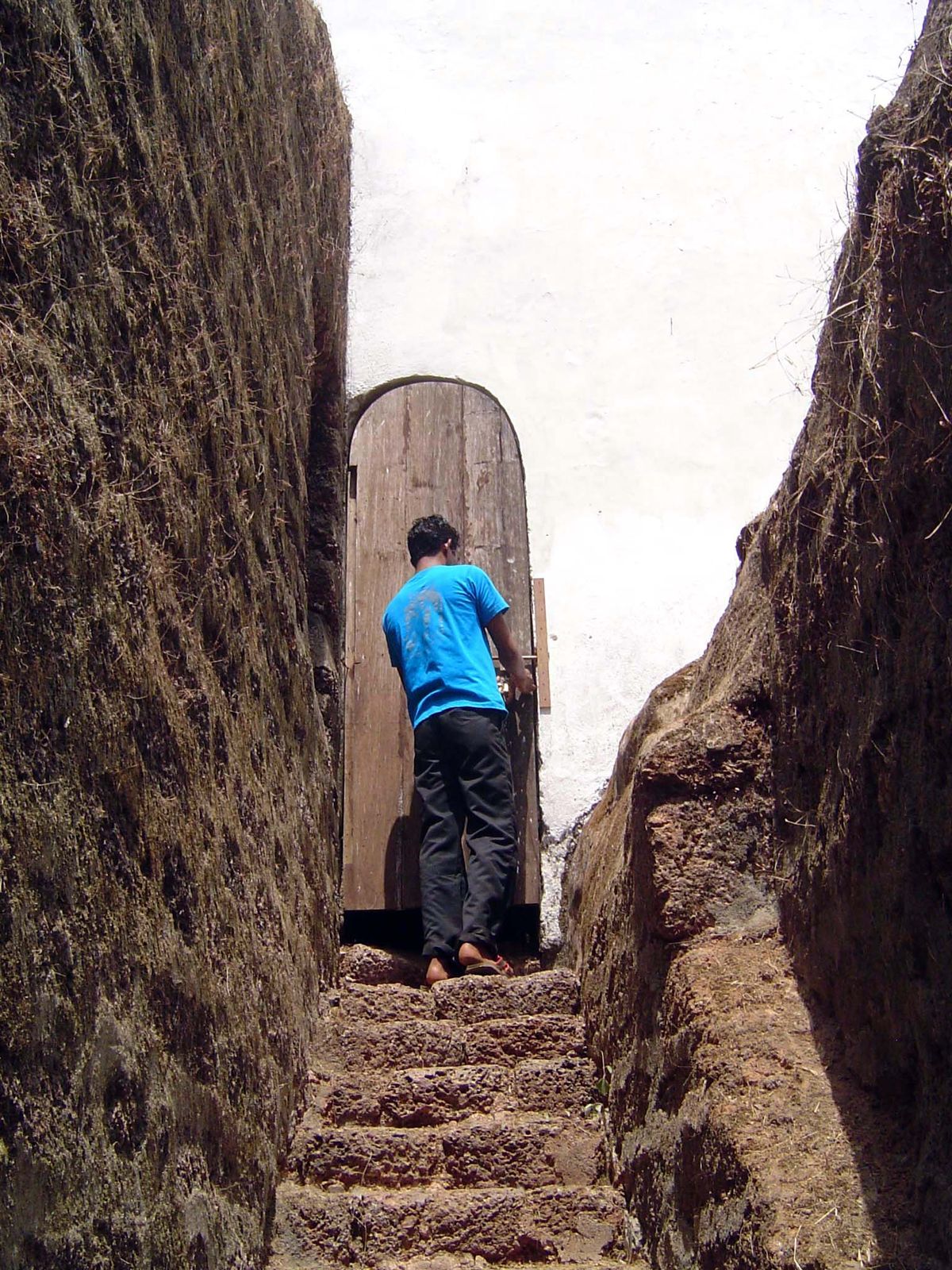 The church is closed, but there's always a way.