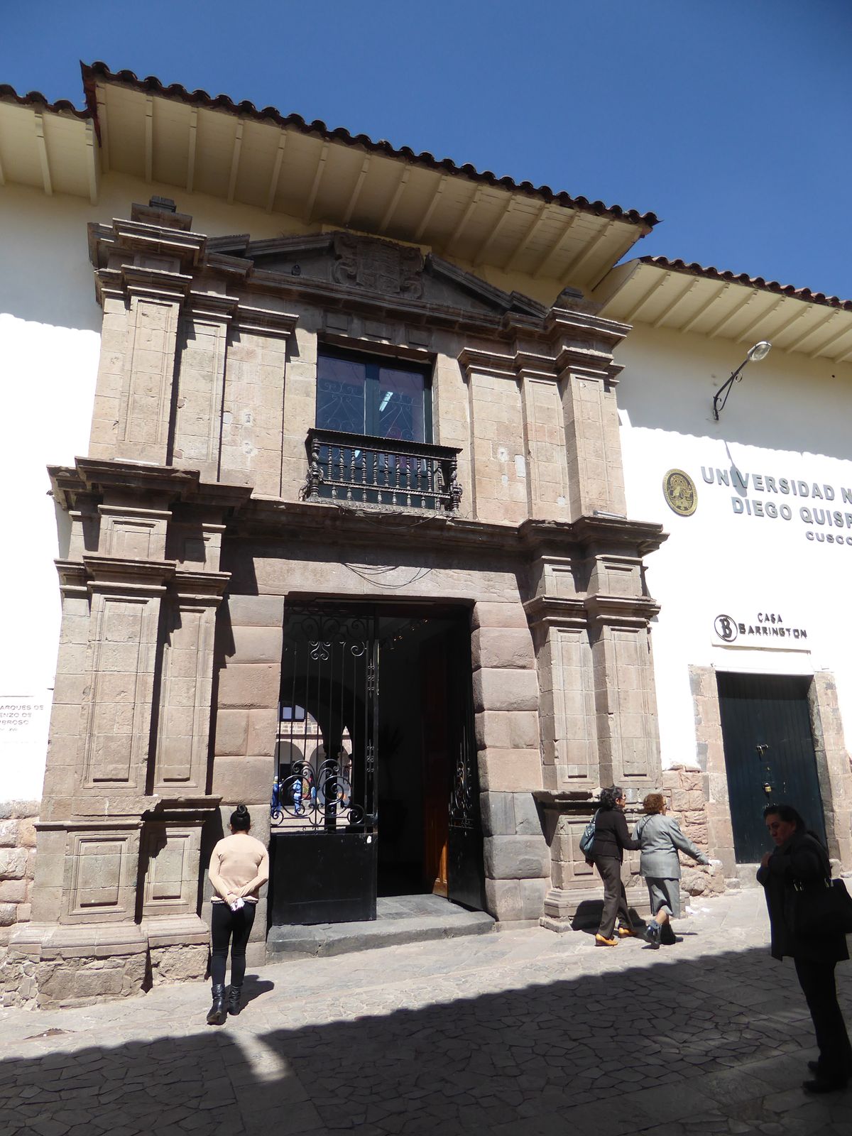 Here's another example of Spanish workmanship at its best, the Casa del Marques Valle Umbroso, which for a time was the home of the Esquivel