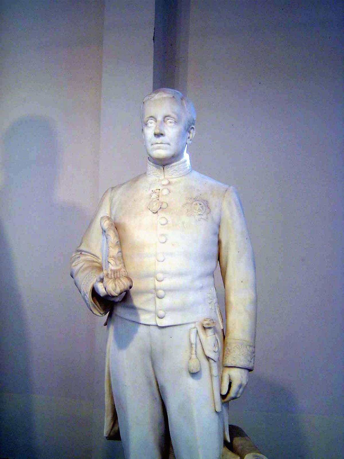 Sir John Woodburn, Governor of Bengal, 1898-1902. He died that year, age 54. A few years earlier, he had been the first British administrato