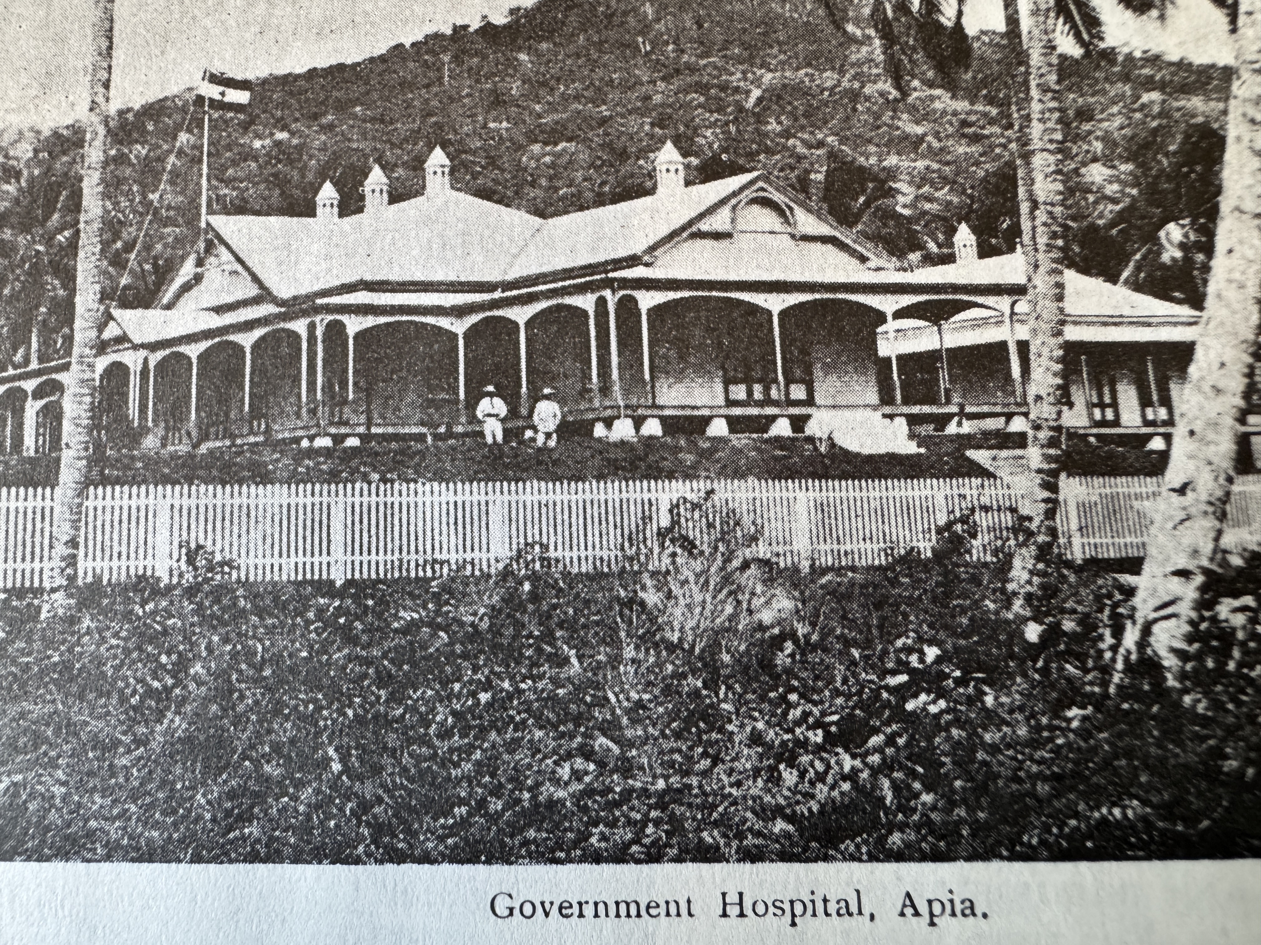 This, on the other hand, was his.  It's the town hospital, demolished in 2013.

Cyclopedia, p. 4.