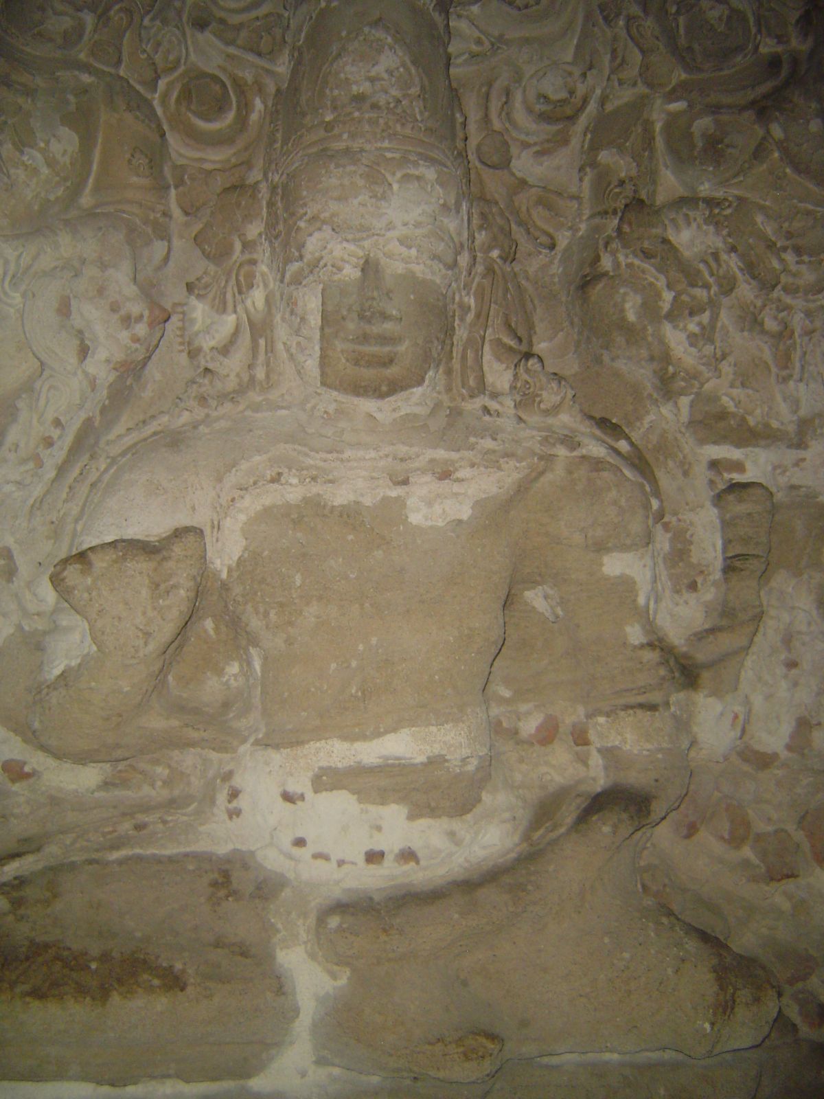 Pradyumna the Pre-eminently Mighty, the second formation, faces east to heaven.