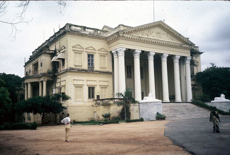 The Hyderabad Residency, built about 1800 to house the unwelcome but inevitable representative of the East India Company.