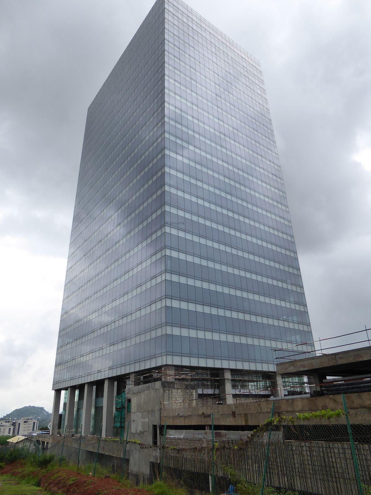 Across the street, the same Churchgate Group, in partnership with the Federal Capital Territory government, is building a World Trade Centre