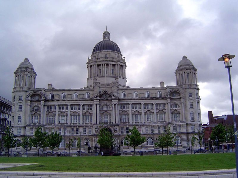 The Mersey Docks and Harbour Board Building, colloquially simply the Dock Office or, since 1972, the Port of Liverpool Building. A competiti