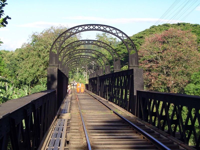 Track-walking monks.