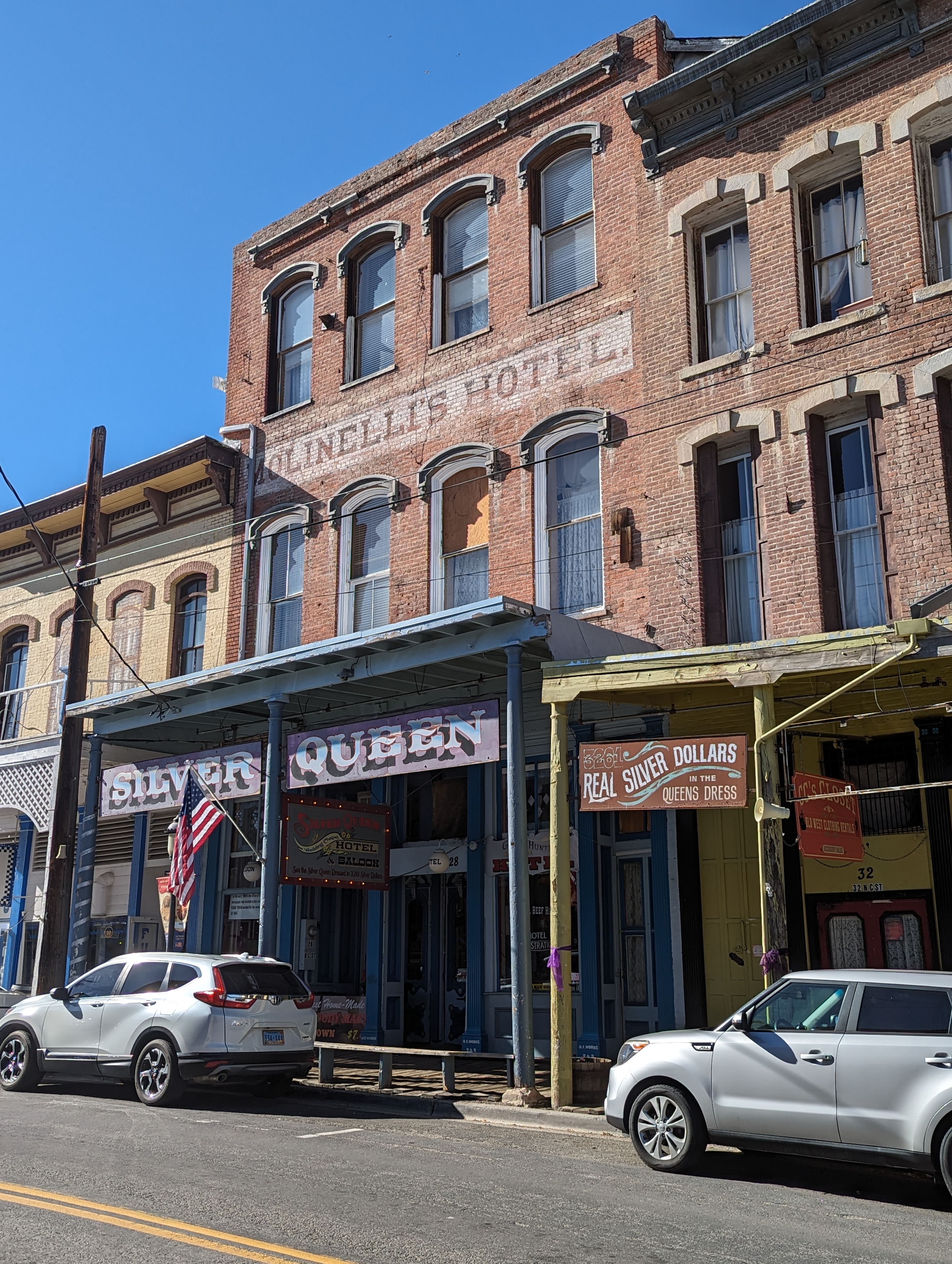 Another hotel is still in business as the Silver Queen.