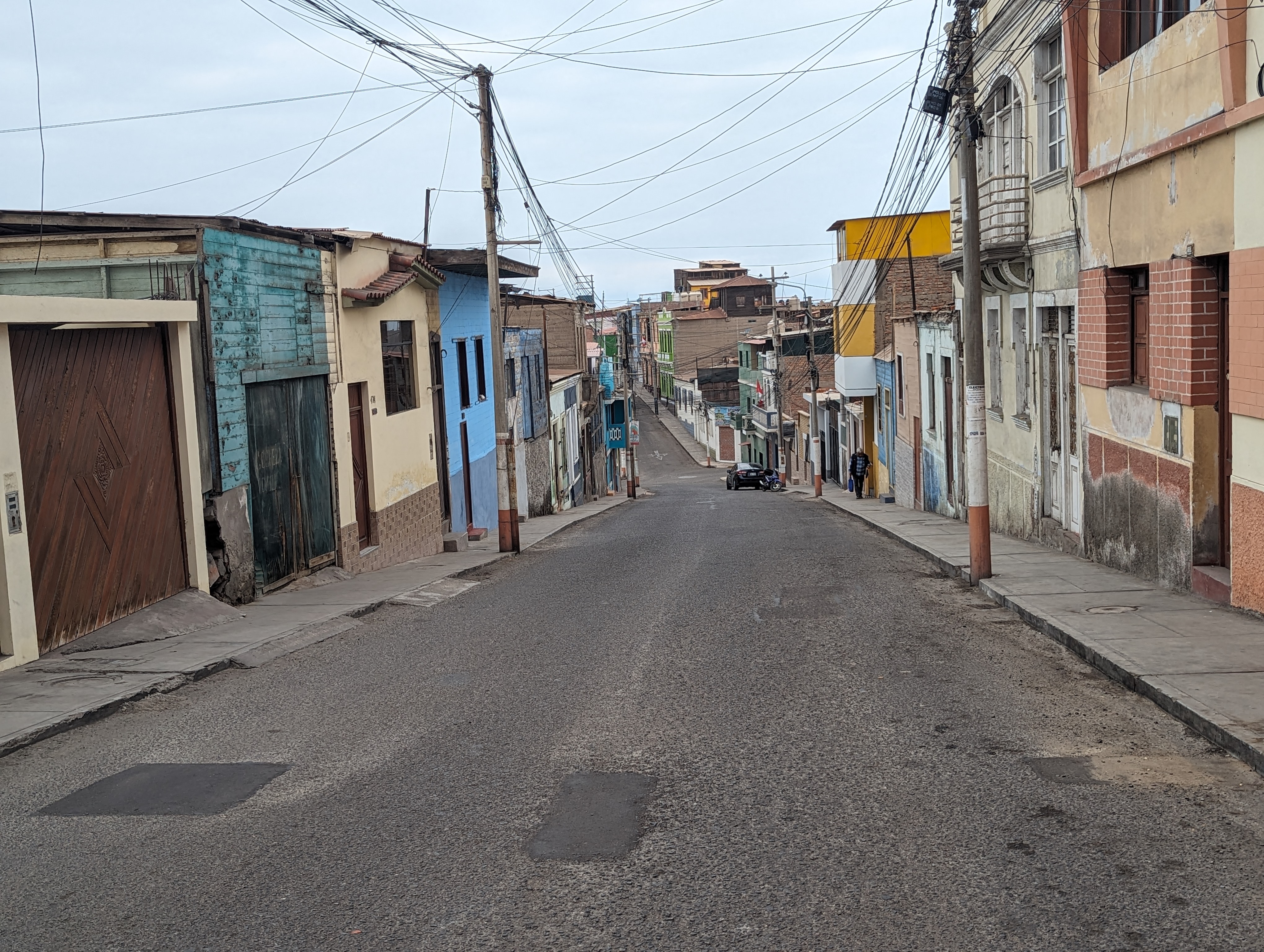 Same street, named for Armando Blondell, one of Peru's many heroes killed during the disastrous war with Chile 1879-82.
