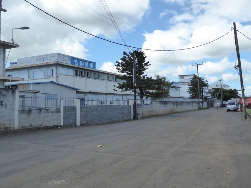 Goodlands Knitters, a bit of foreign direct investment. Active? Maybe not, but Mauritius still has about four times as many people working i