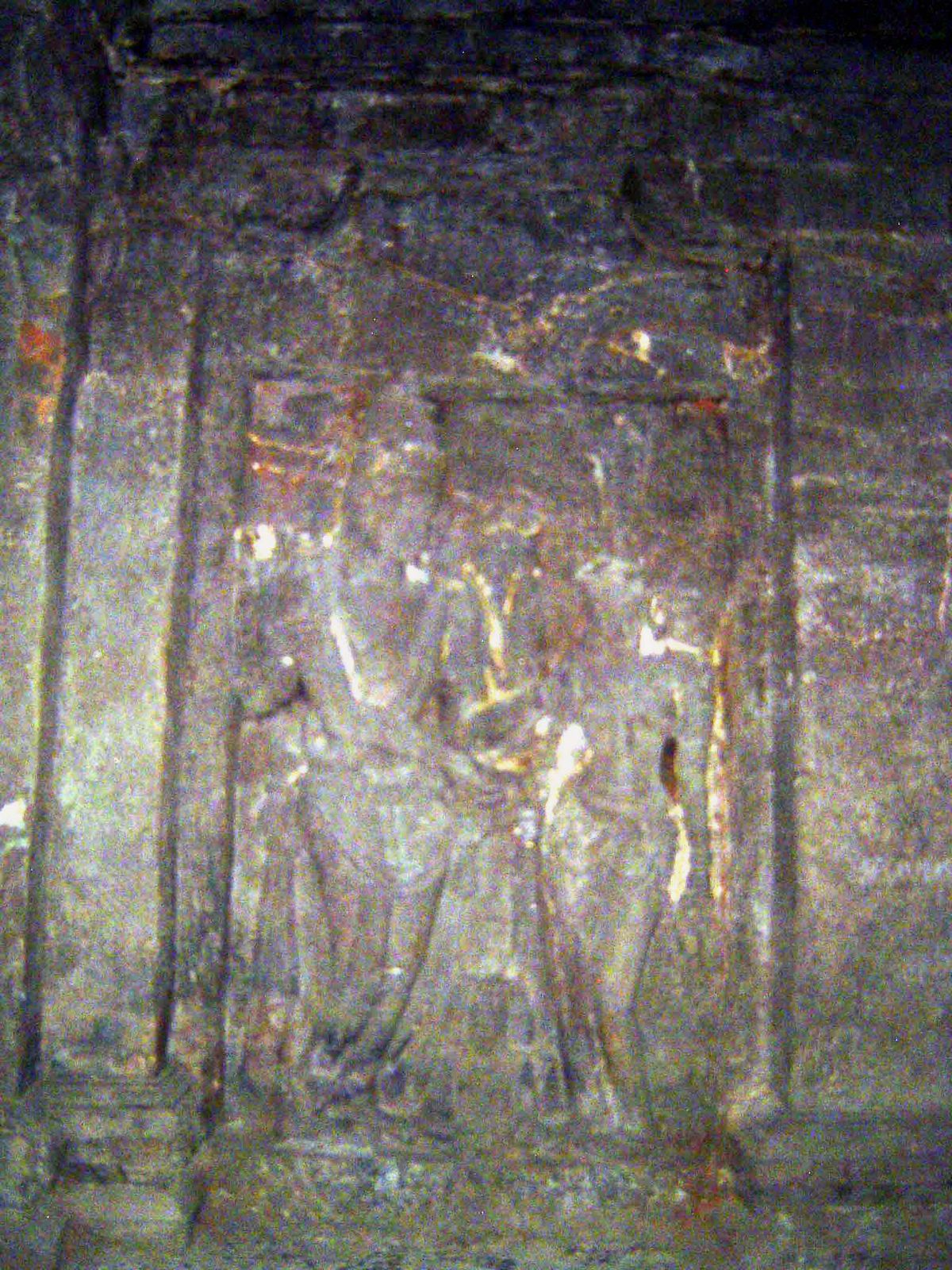 The marriage of Shiva and Parvati.