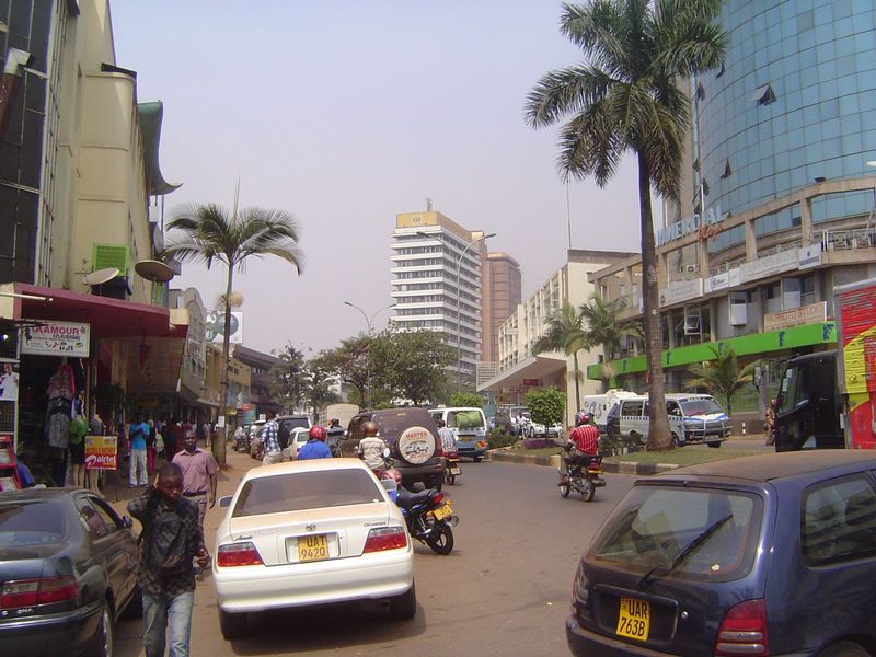 A few buildings qualify as high rises.