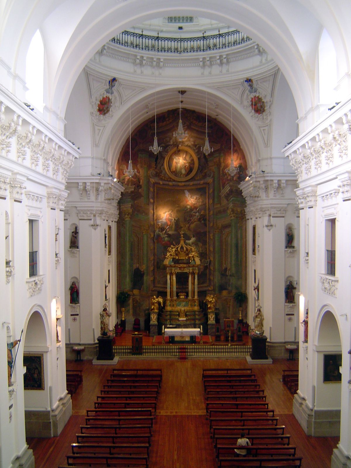 The interior.