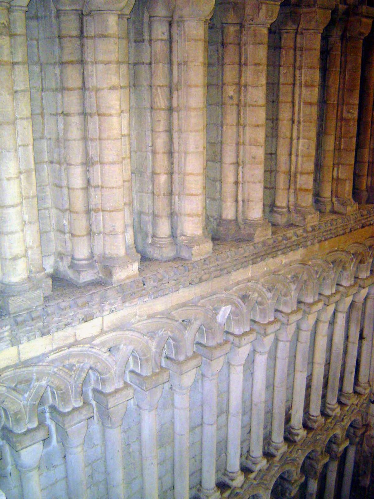 Interior view from above.
