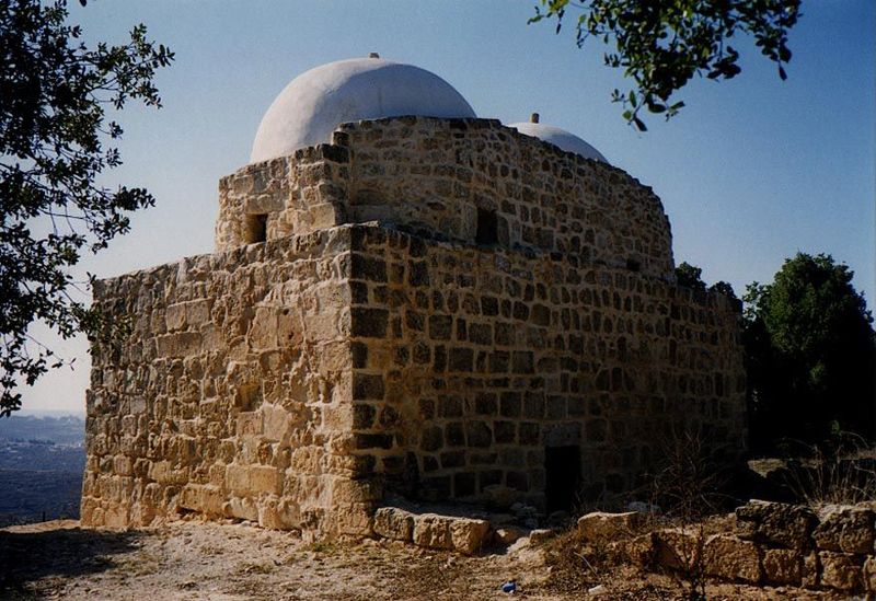 The hilltop location was once the site of a Crusader signalling station.