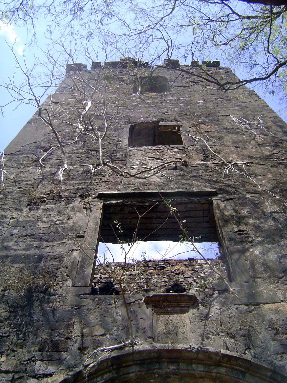 Church tower.