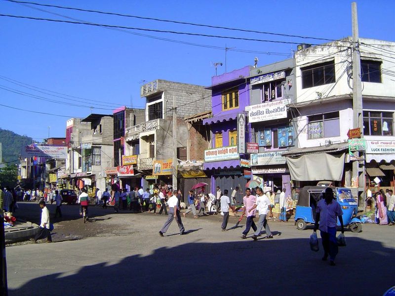 Downtown: the central crossroads.