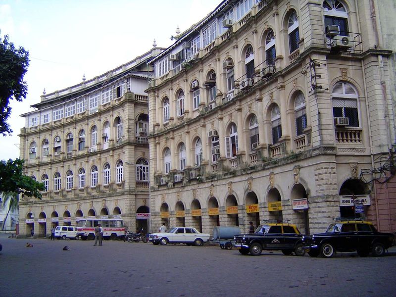 A set of eight buildings ring Horiman Circle. They were built in the 1870s to a design by James Scott, and they stand as a unique or near-un