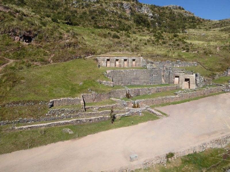 Here we are. Nobody can tell you much about this place, and it's certainly been restored a bit. See the photo in Hiram Bingham's article in 