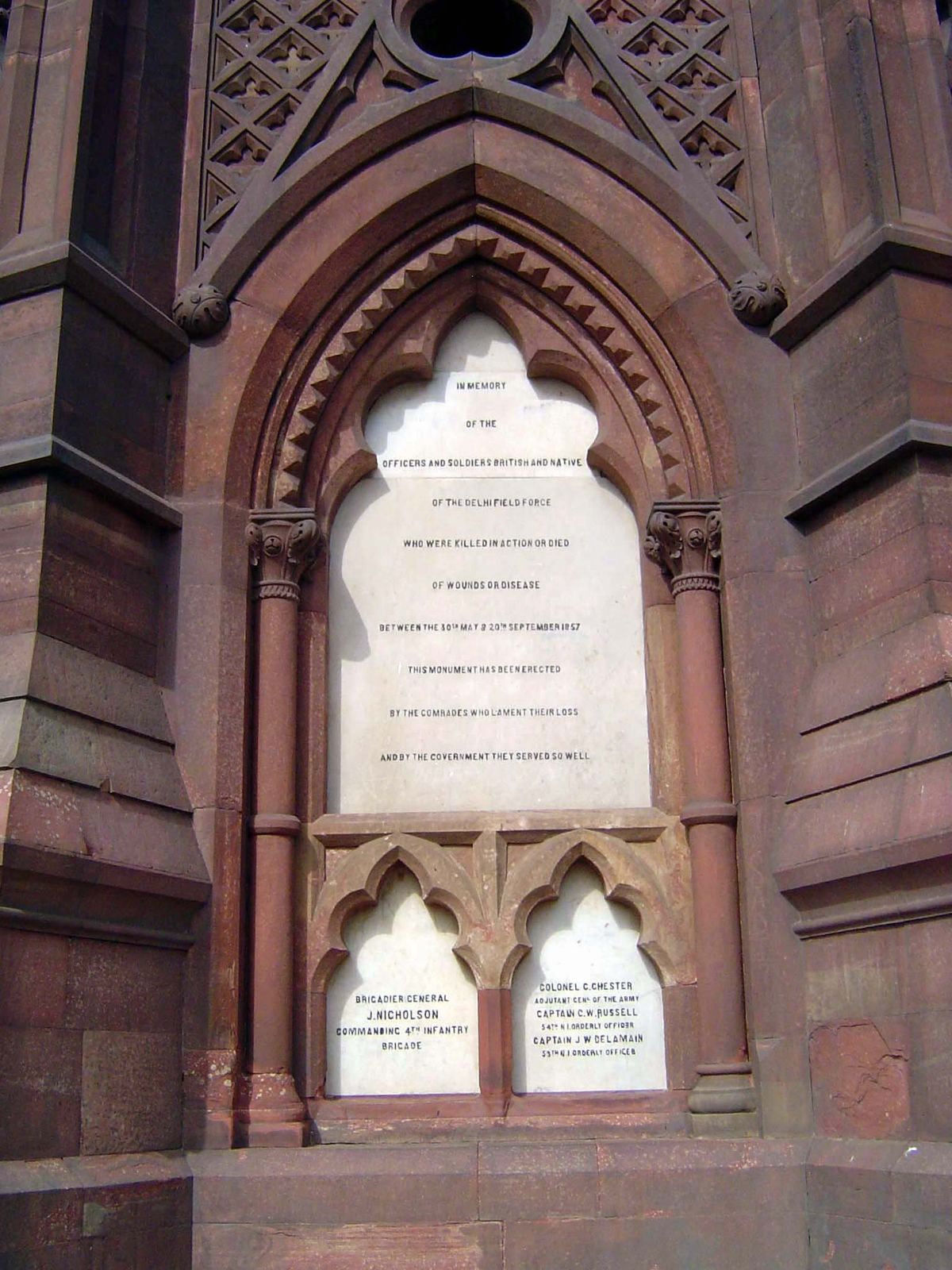 One of those plaques.