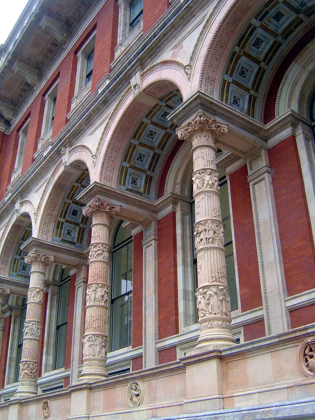 Columns of the Cole Wing.