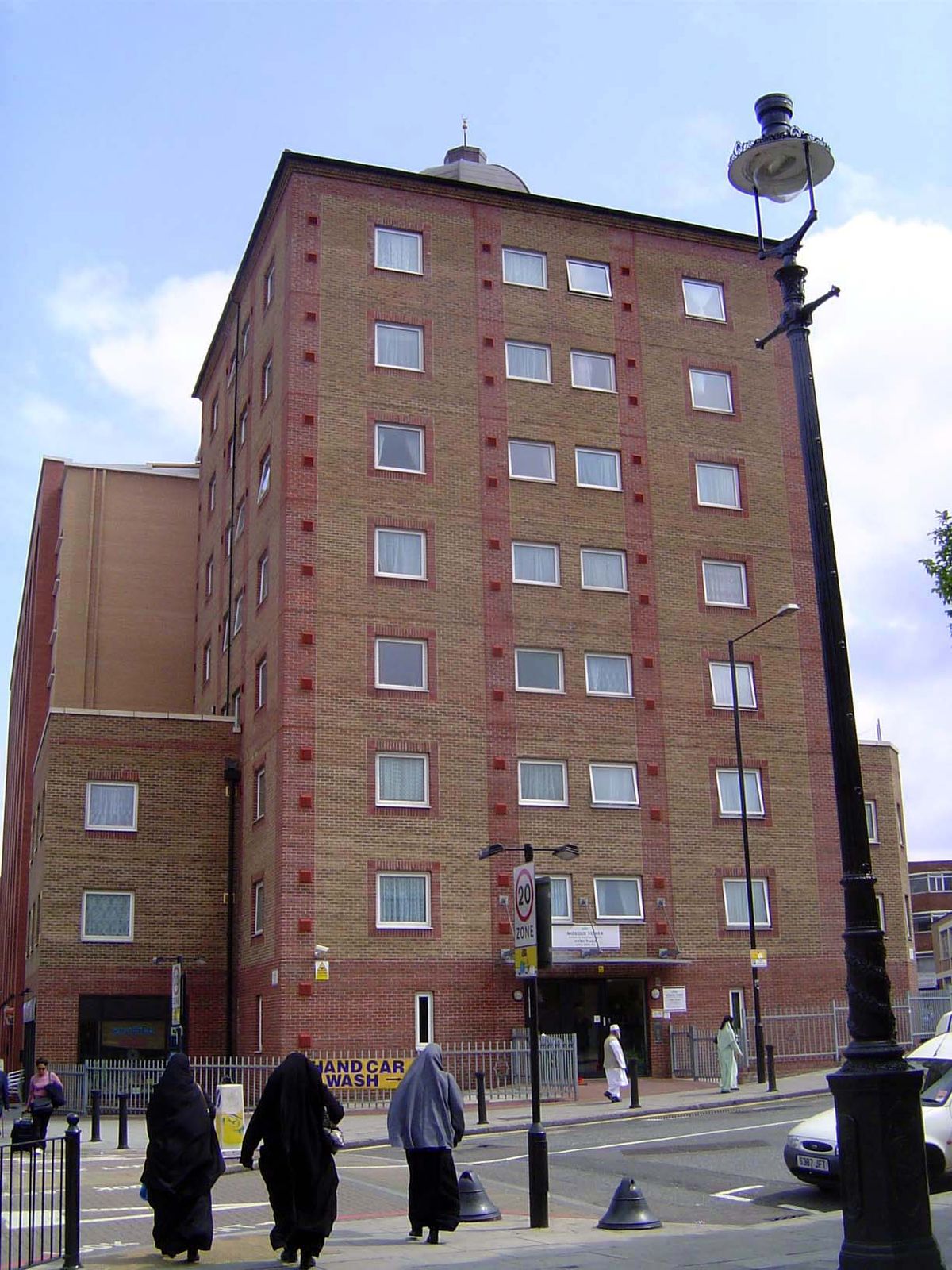 The apartment building has a name. Any guesses?